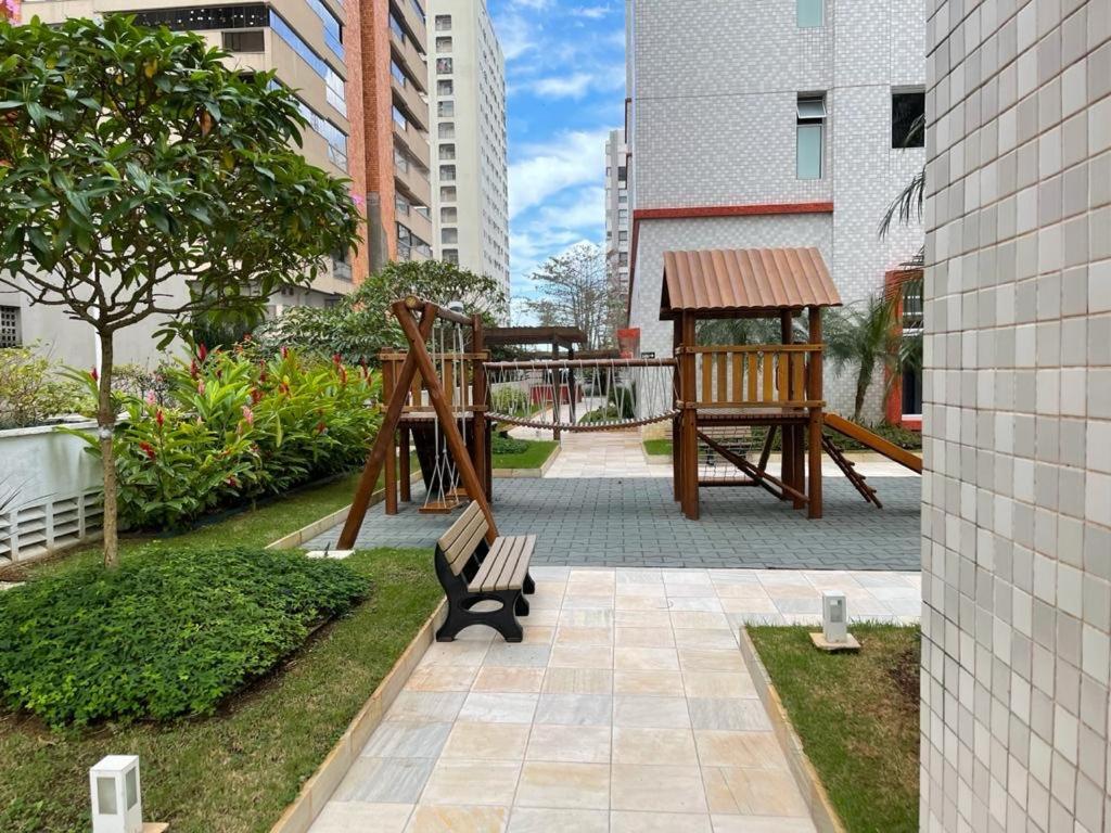 Lindo Apartamento A 50 Metros Da Praia Guaruja Ngoại thất bức ảnh