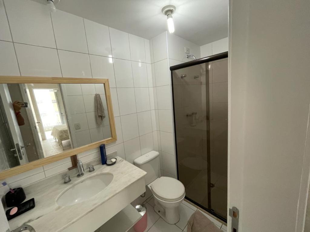 Lindo Apartamento A 50 Metros Da Praia Guaruja Ngoại thất bức ảnh