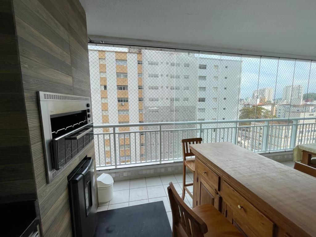 Lindo Apartamento A 50 Metros Da Praia Guaruja Ngoại thất bức ảnh